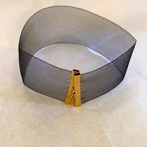 NWT! Sexy Mesh black choker